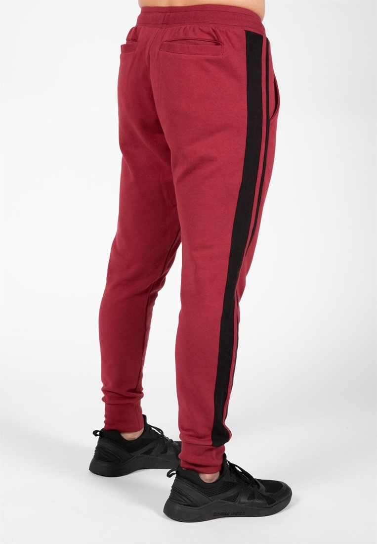 Ballinger Track Pants - Red/Black