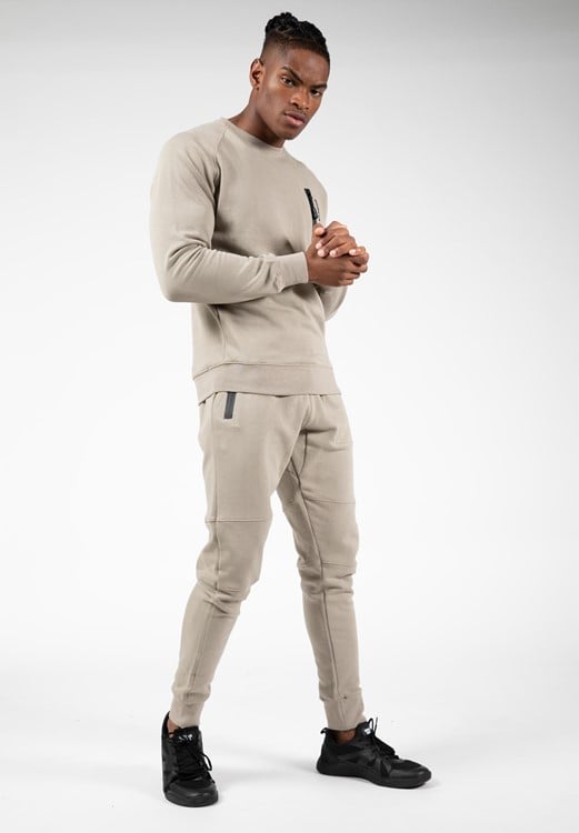 Newark Pants beige fullbody