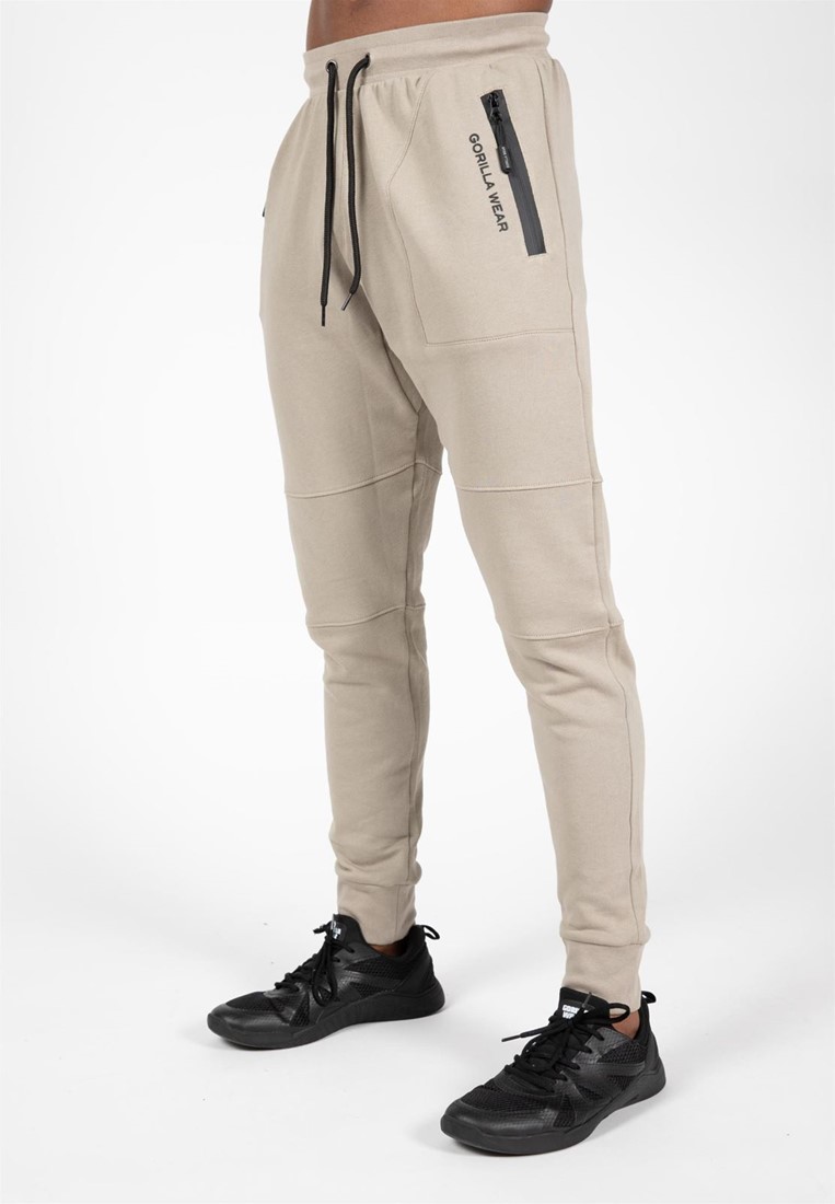 Newark Sweatpants - Beige Gorilla Wear