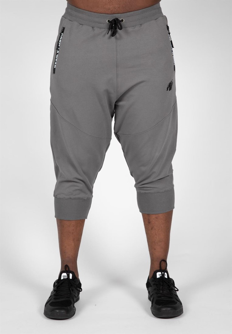 Knoxville 3/4 Sweatpants - Gray Gorilla Wear