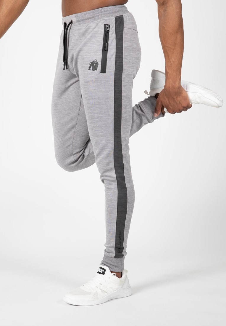 Track Pants Gray Cotton Blend | DIOR