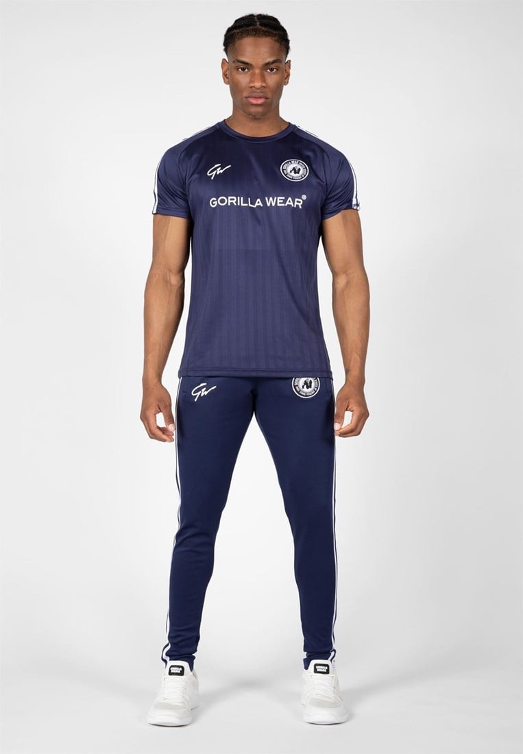 Stratford Track Pants - Navy Gorilla Wear