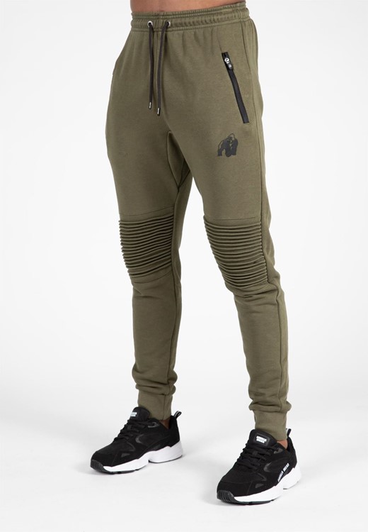 Delta Pantalon de Sport - Vert Armee - S