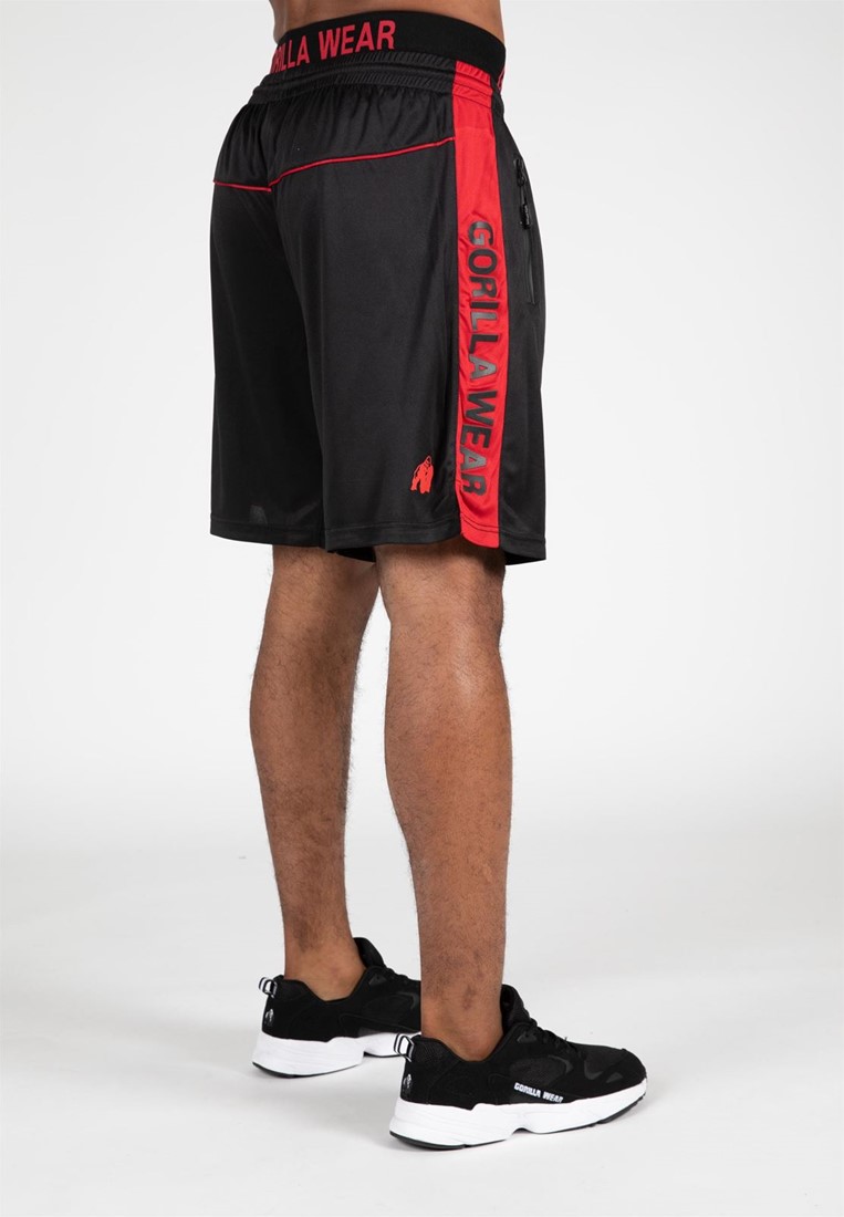 Atlanta Shorts - Black/Red Gorilla Wear
