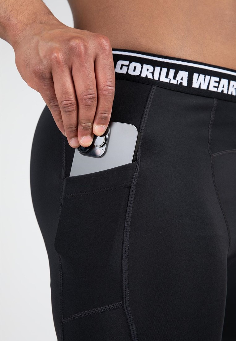Philadelphia Men's Short Tights - Black Gorilla Wear