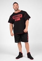 Wallace Mesh Shorts Black/Red