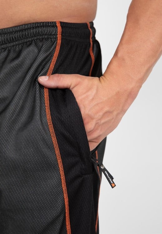 Wallace Mesh Pants Gray/Orange