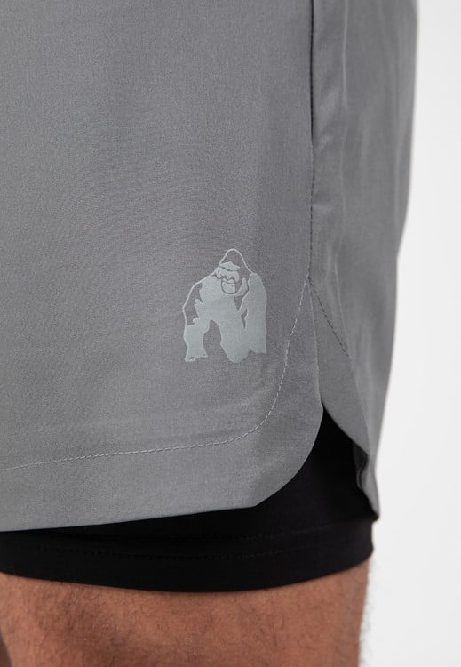Cortez 2-In-1 Shorts Anthracite