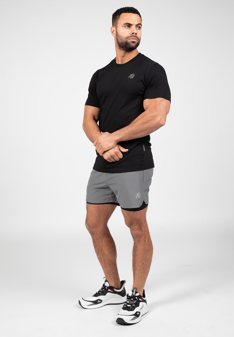 ファッションアイテム人気ランキング 2-in-1 Cortez Shorts Wear Gorilla XL - Anthracite - ジャケット・アウター