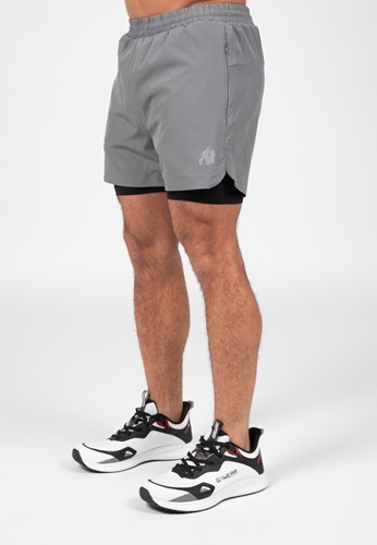 Cortez Pantalon Corto 2 En 1 - Antracita