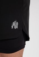 Cortez 2-In-1 Shorts Black