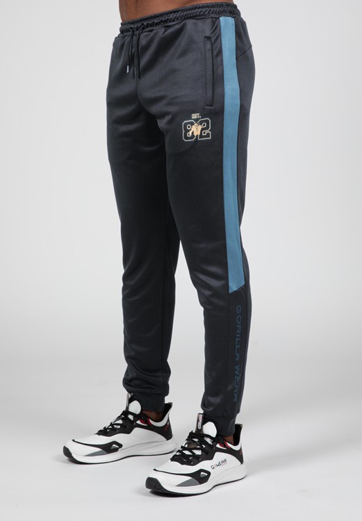 Devon Pantaloni Da Allenamento - Grigio/Blu - S