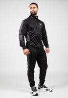 Devon Track Pants Black/Gray