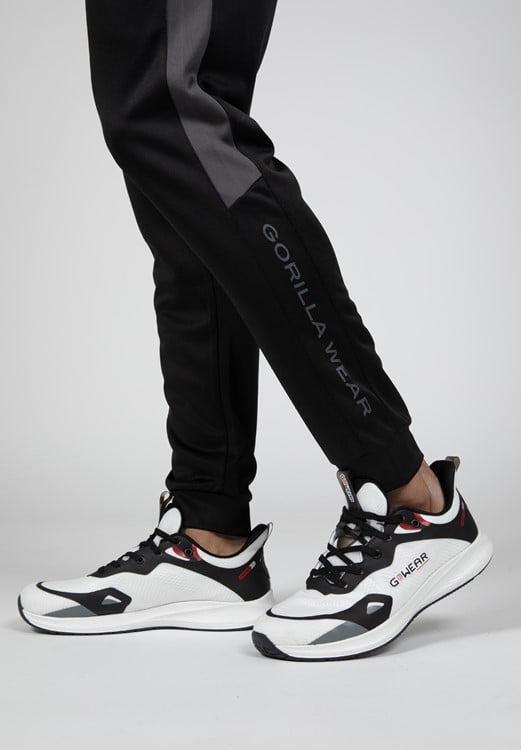 Devon Track Pants Black/Gray