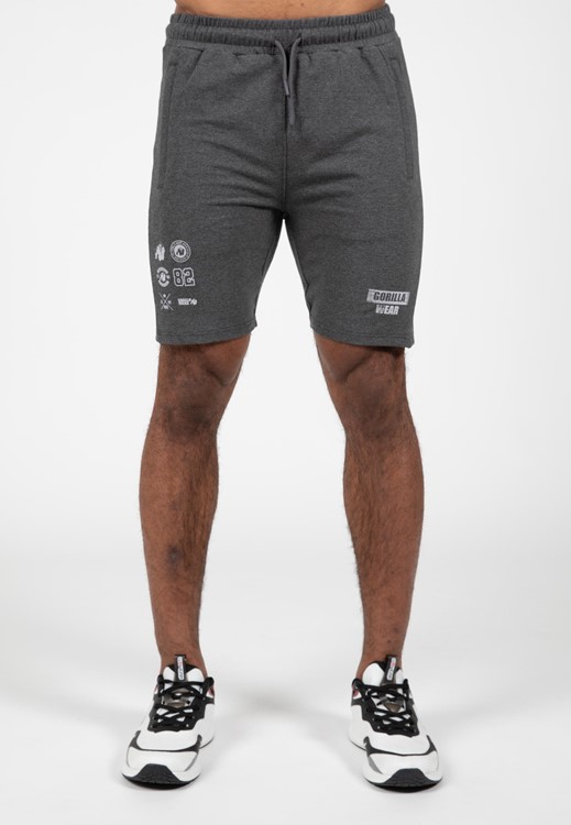 Lopez Shorts - Donkergrijs Mélange - S