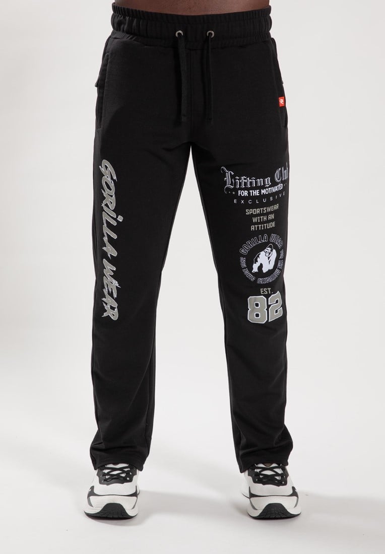 CRONOS SIDE 2STRIPES SWEAT PANTS【BLACK】 line_2223_corpo-