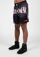 Clayton Boxing Shorts - Black/Red