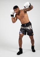 Clayton Boxing Shorts - Black/Gold