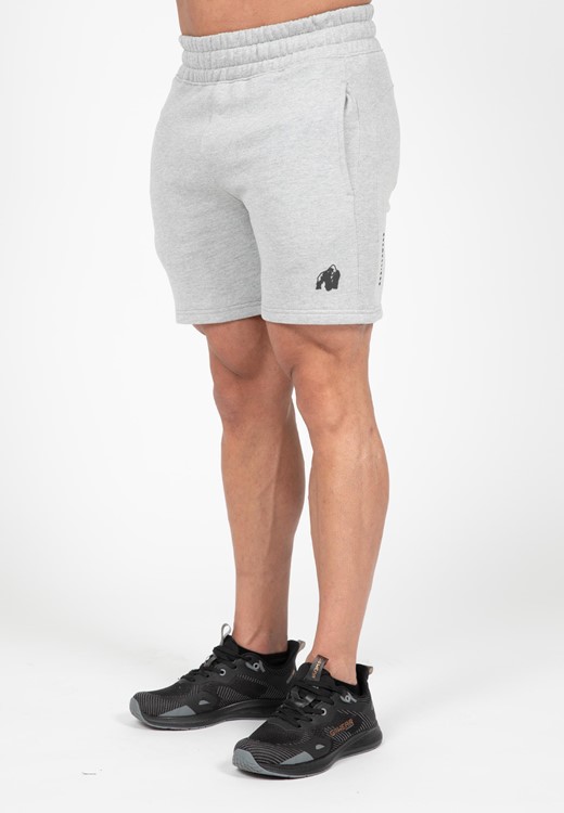 Leon Pantalon Corto De Chandal - Gris - S