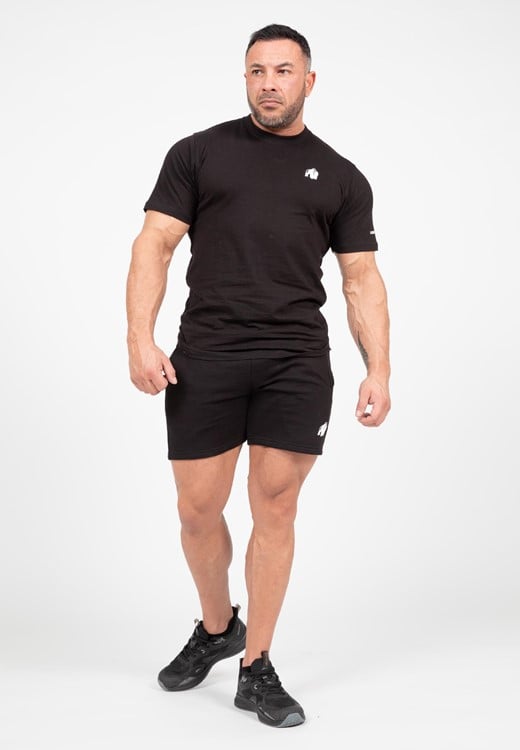 Leon Sweat Shorts Black