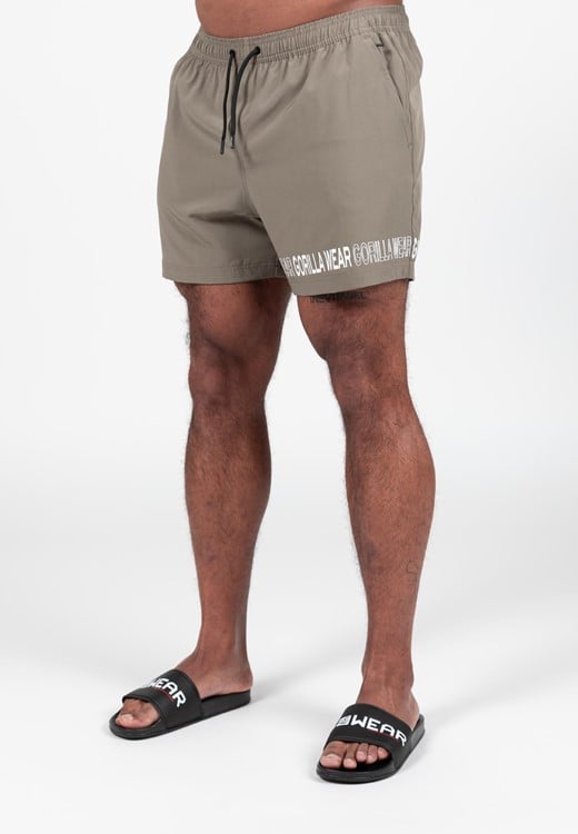 Otis Swim Shorts - Army Green - S