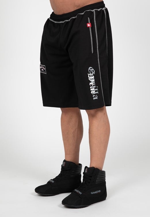 Marlow Mesh Shorts - Schwarz/Grau - S/M