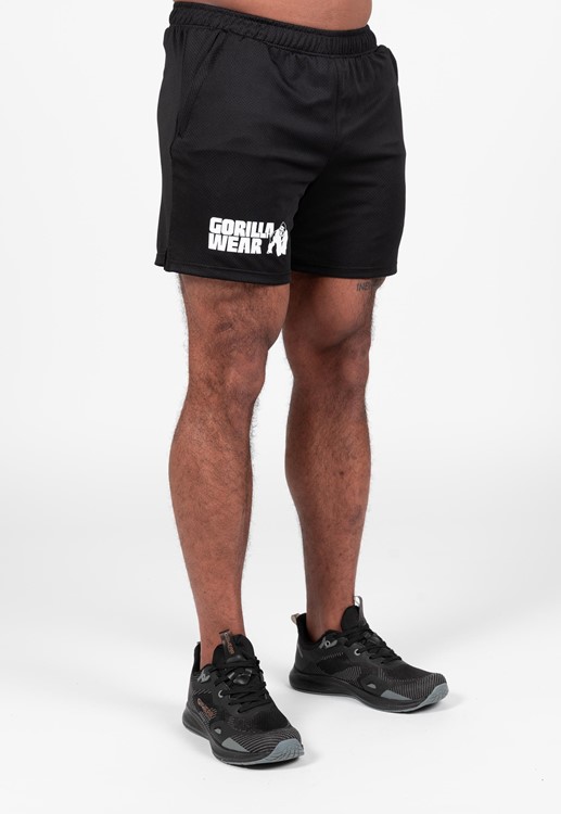 Miles Pantaloncini In Mesh - Nero - S