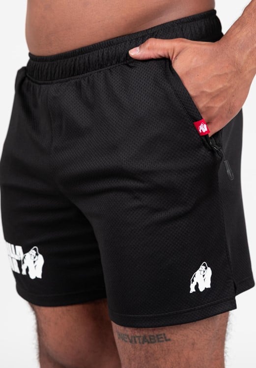 Miles Mesh Shorts Black