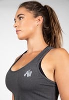 Aspen Tank Top Gray Close Up
