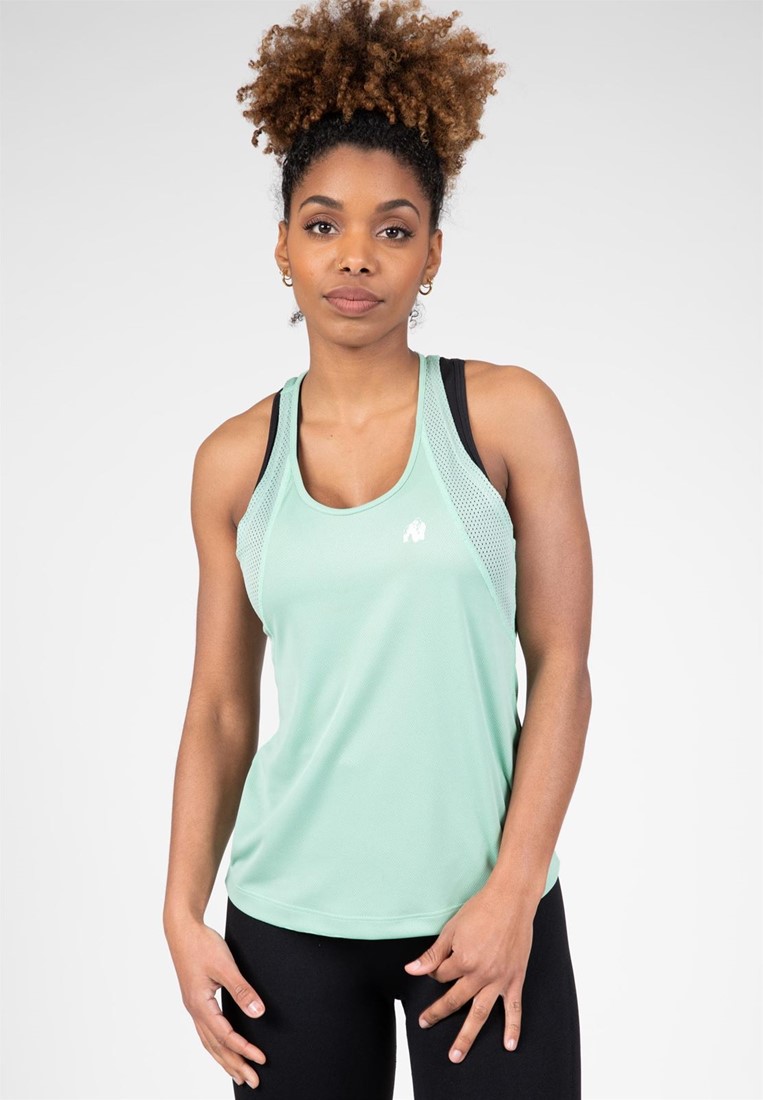 Seattle Tank Top - Mint Green - M Gorilla Wear