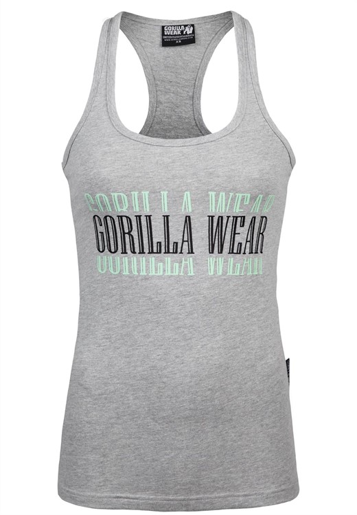 Verona Tank Top Gray Melange