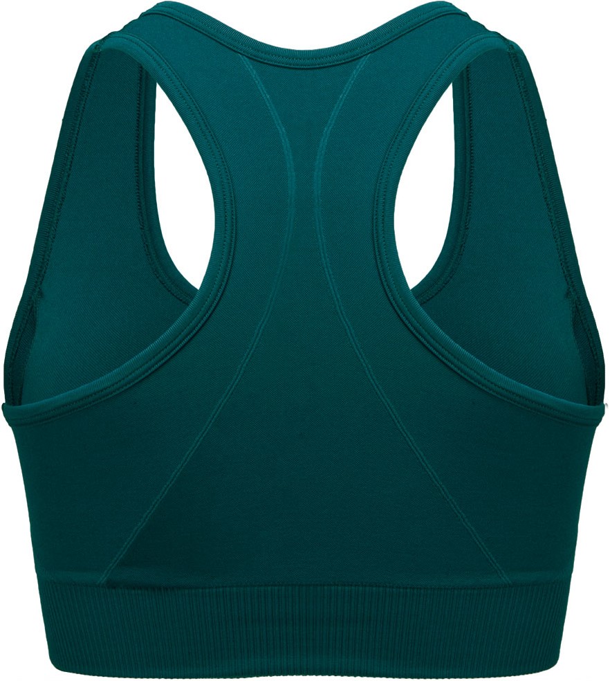 green sports bra