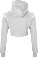 Pixley Crop Hoodie Gray Pop2