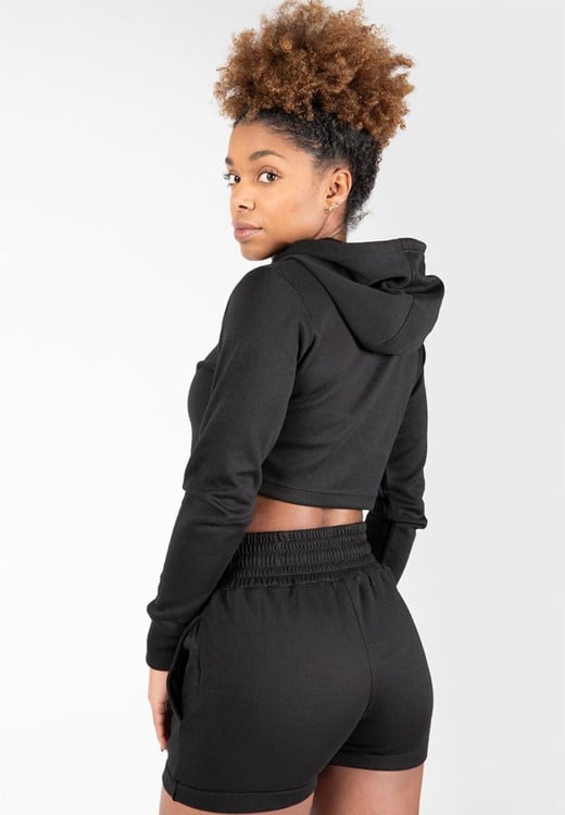 Pixley Crop Top Black