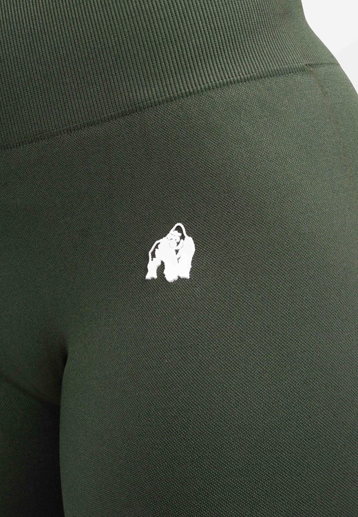 Neiro Leggings green detail 