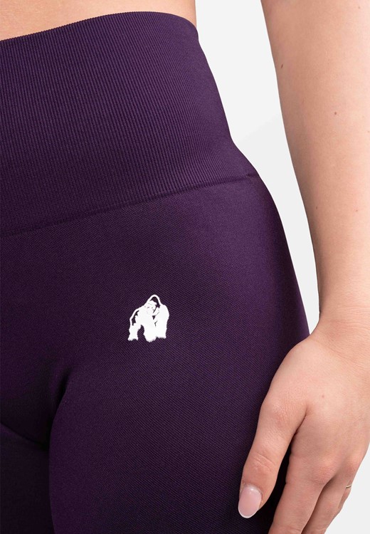 Neiro Leggings purple detail