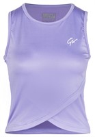 Estelle Twisted Crop Top Lilac