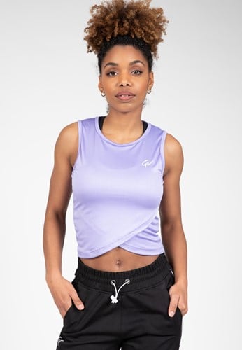Estelle Top Corto Twist - Lilla