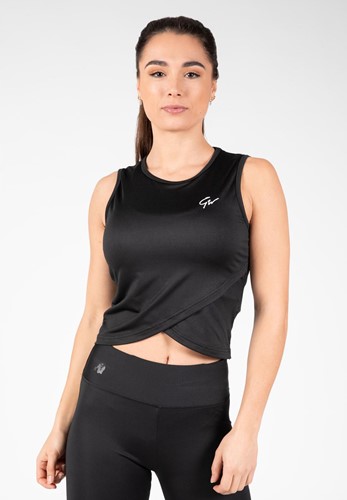 Estelle Top Court Torsade - Noir