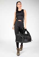 Estelle Twisted Crop Top Black