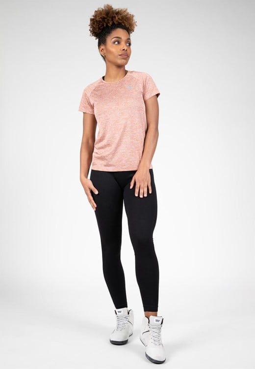 Monetta t-shirt salmon pink
