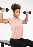 Monetta t-shirt salmon pink
