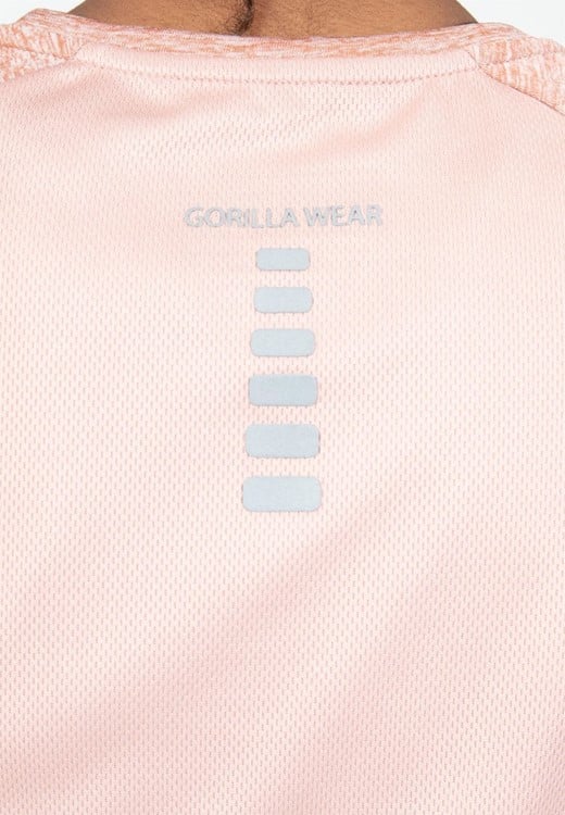 Monetta t-shirt salmon pink