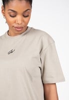 Bixby oversized t-shirt beige
