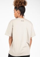 Bixby oversized t-shirt beige