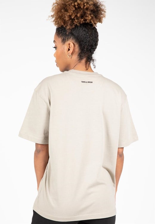 Bixby oversized t-shirt beige
