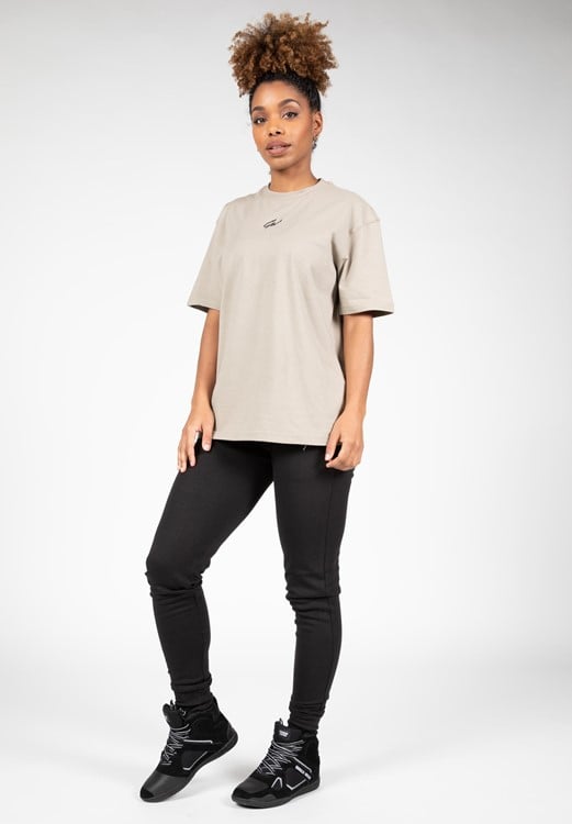Bixby oversized t-shirt beige