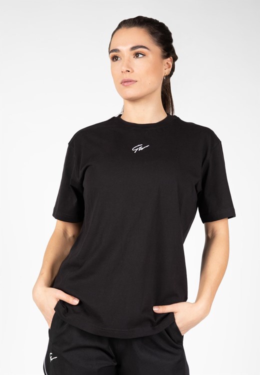 Bixby Oversized T-Shirt - Schwarz - XS