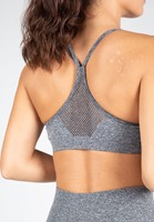 Quincy Seamless Sports Bra Gray