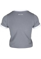 New Orleans Cropped T-Shirt Gray